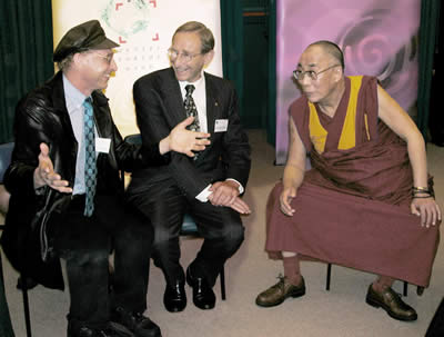 Professor Snyder and the Dalai Lama