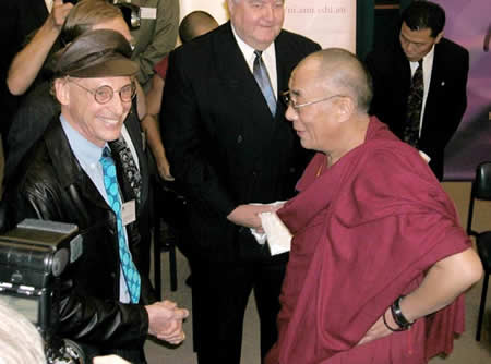 Dalai Lama and Professor Snyder