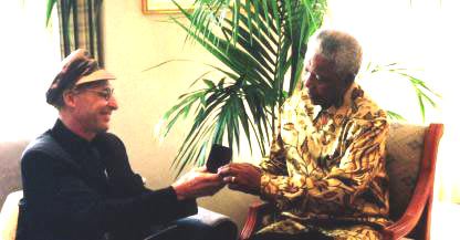 Allan Snyder and Nelson Mandela
